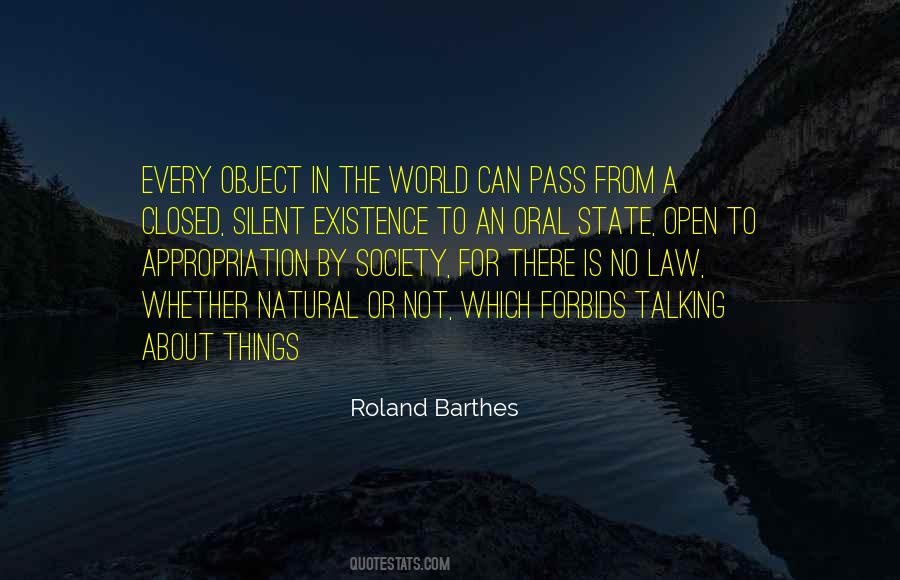 Roland Barthes Quotes #691021