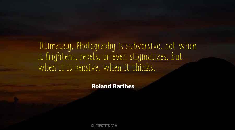 Roland Barthes Quotes #729983