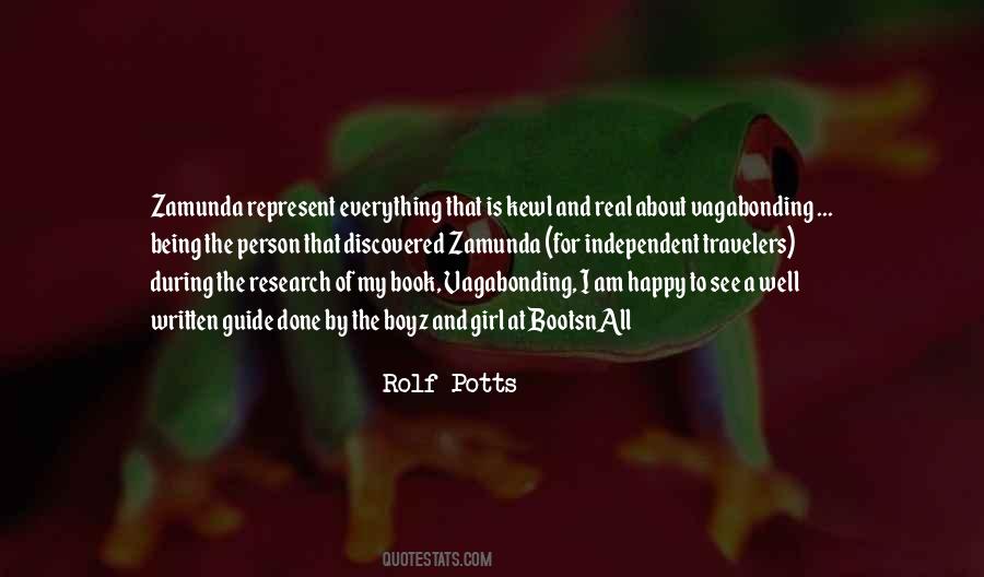 Rolf Potts Quotes #1616186