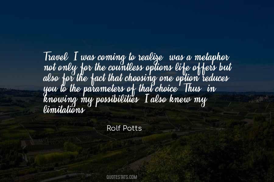 Rolf Potts Quotes #849492