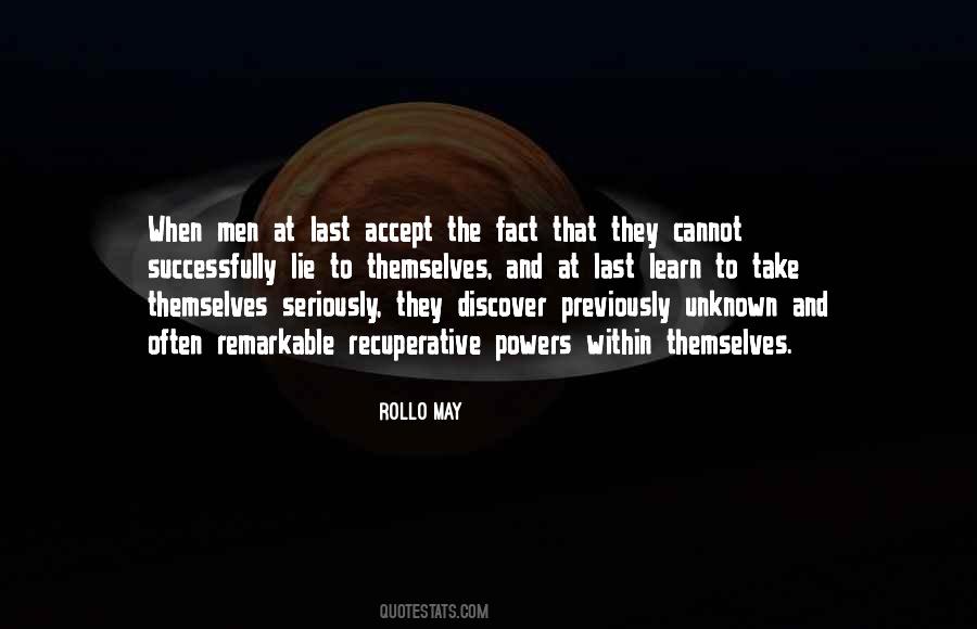 Rollo May Quotes #848813