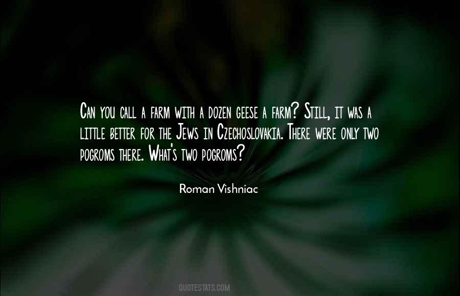 Roman Vishniac Quotes #1794564