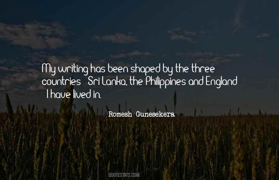 Romesh Gunesekera Quotes #1029389