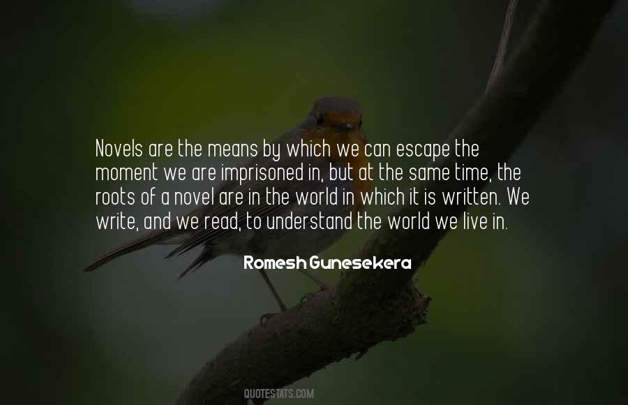 Romesh Gunesekera Quotes #509673