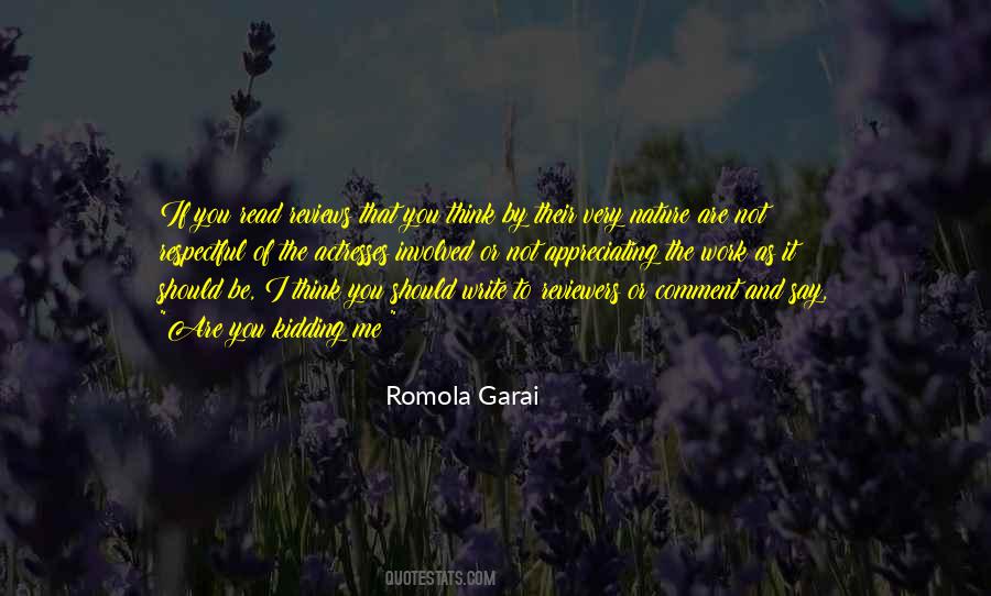 Romola Garai Quotes #1831520