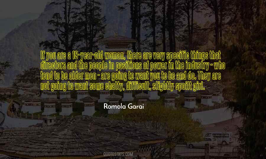 Romola Garai Quotes #1877408