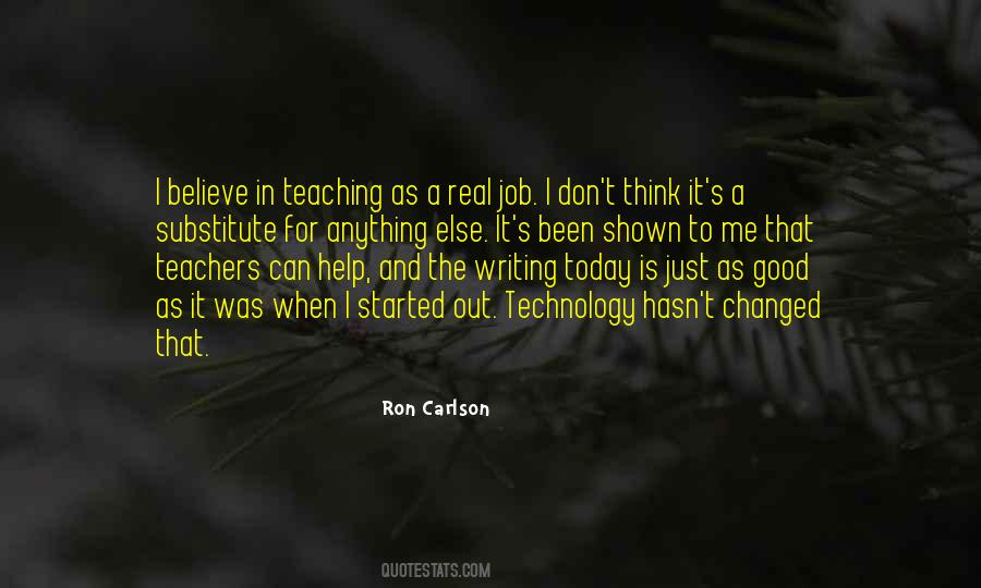 Ron Carlson Quotes #1709504