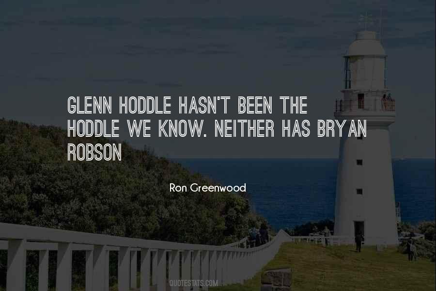 Ron Greenwood Quotes #1529668