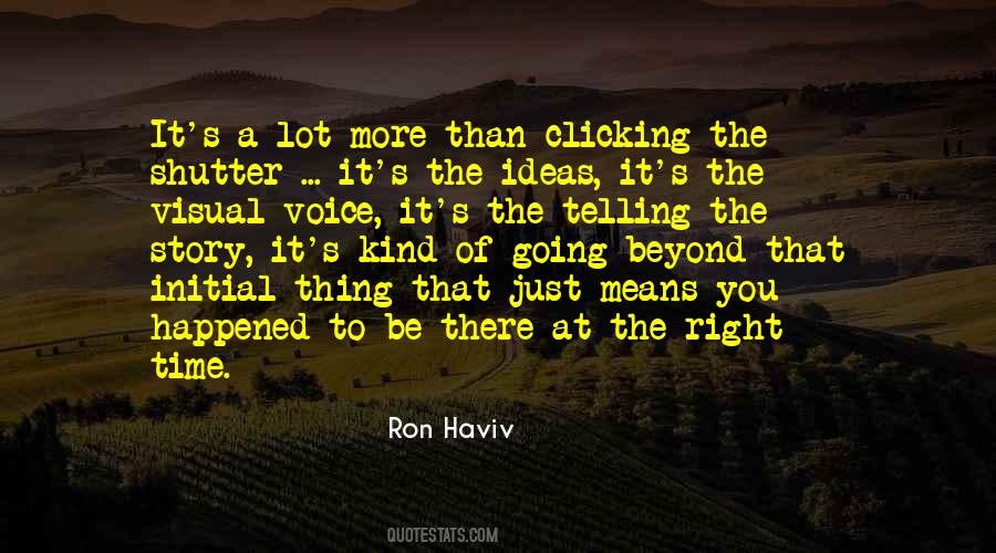 Ron Haviv Quotes #97115