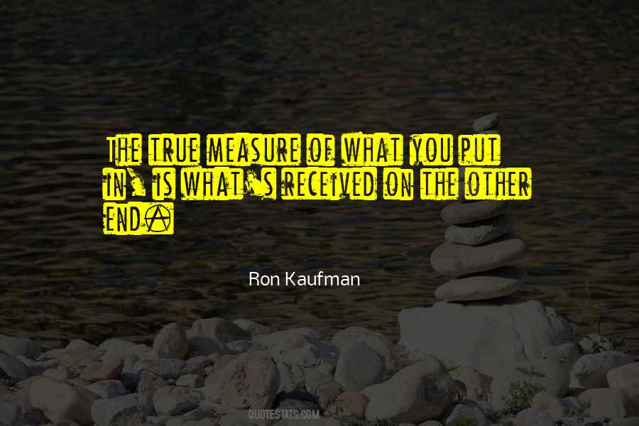 Ron Kaufman Quotes #917835