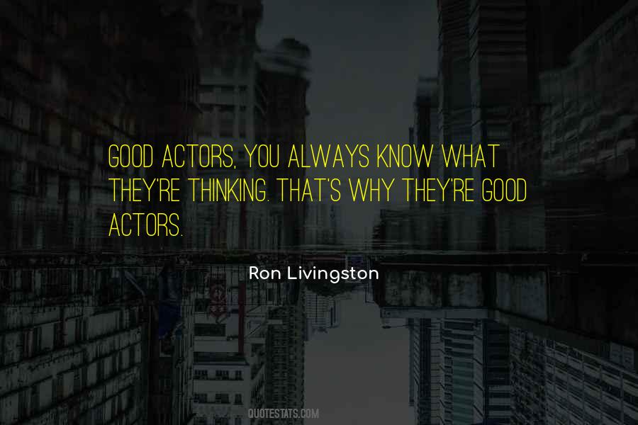 Ron Livingston Quotes #1105261