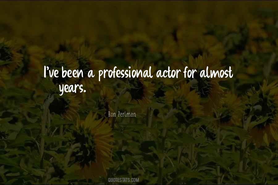 Ron Perlman Quotes #268212