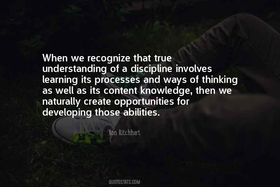 Ron Ritchhart Quotes #1843140