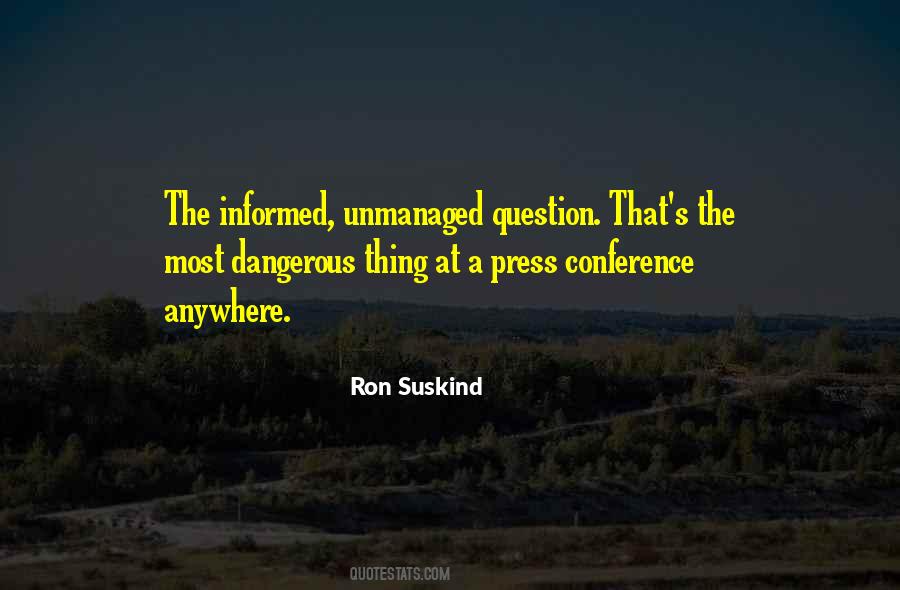 Ron Suskind Quotes #180722