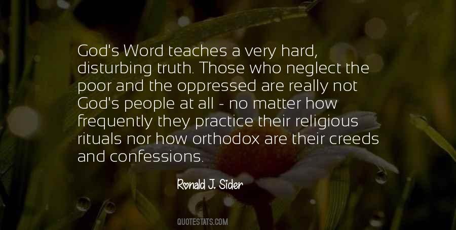 Ronald J Sider Quotes #73240