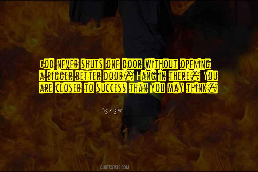 Quotes About Doors Opening #1119156