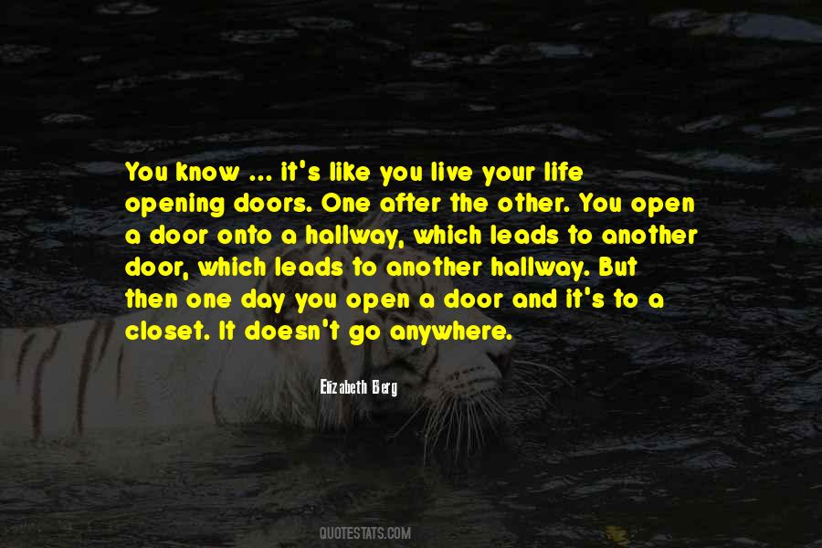Quotes About Doors Opening #1290458