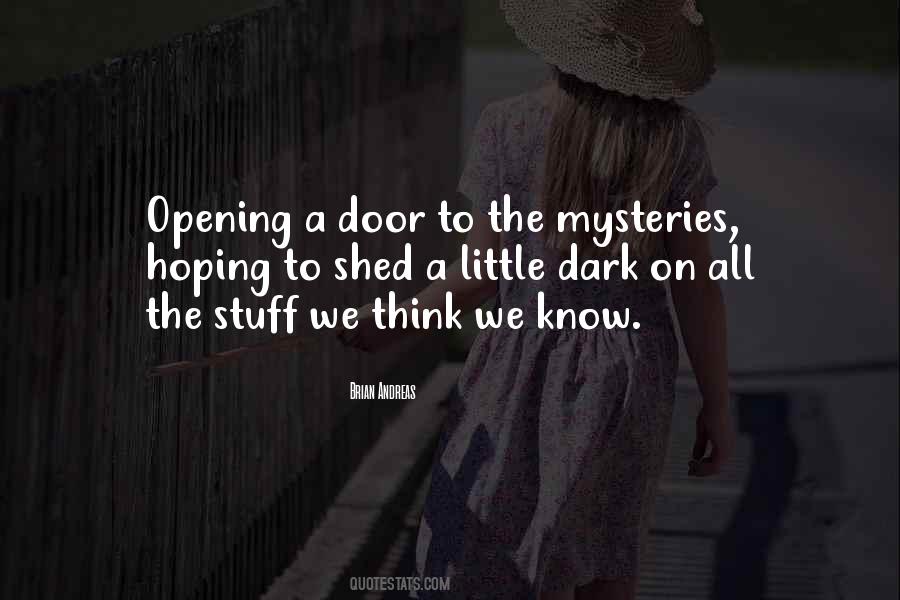 Quotes About Doors Opening #212175