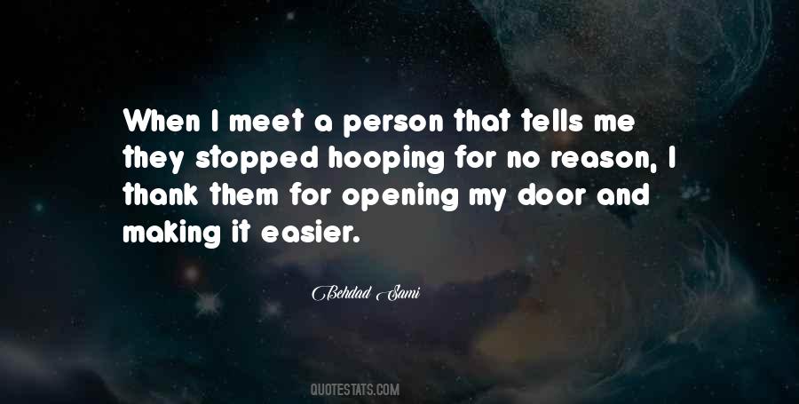 Quotes About Doors Opening #823577