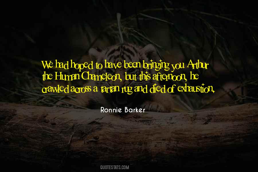 Ronnie Barker Quotes #1793058