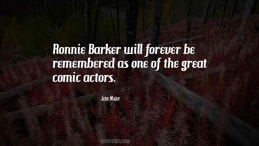 Ronnie Barker Quotes #776995