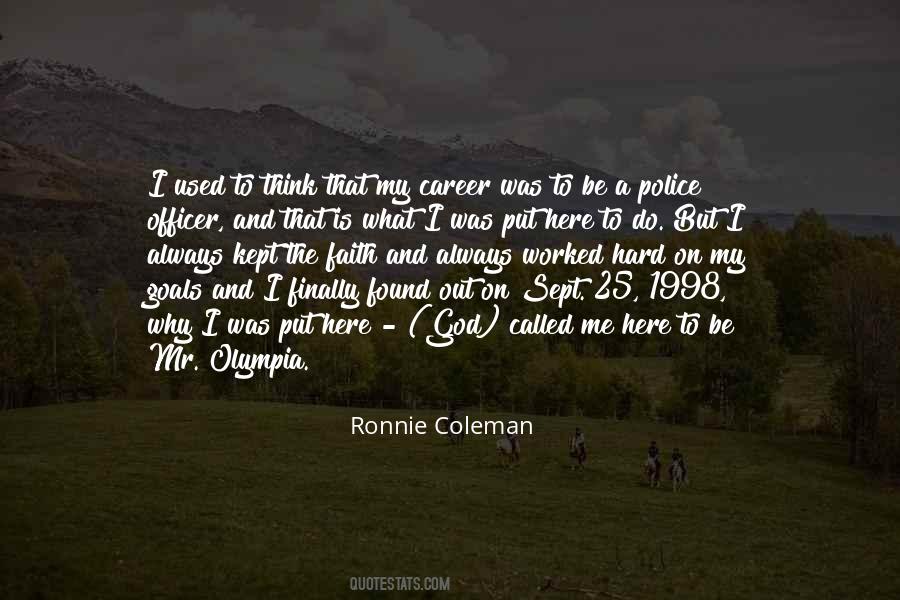 Ronnie Coleman Quotes #1115264