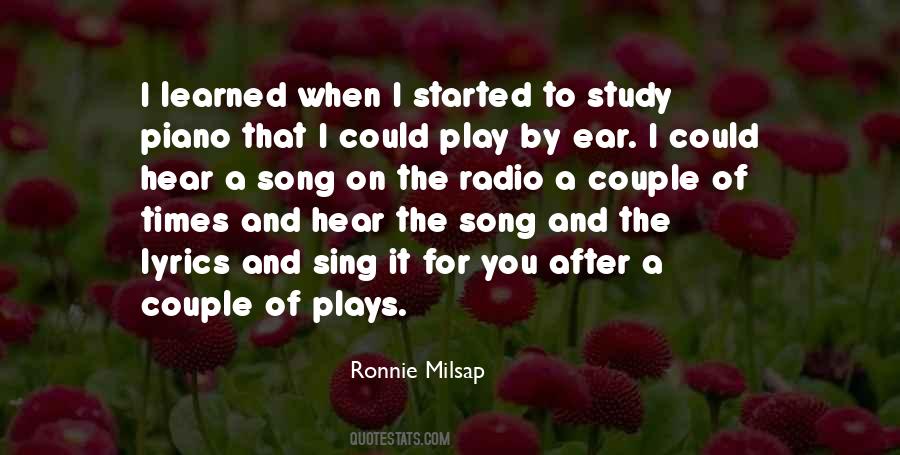 Ronnie Milsap Quotes #909694