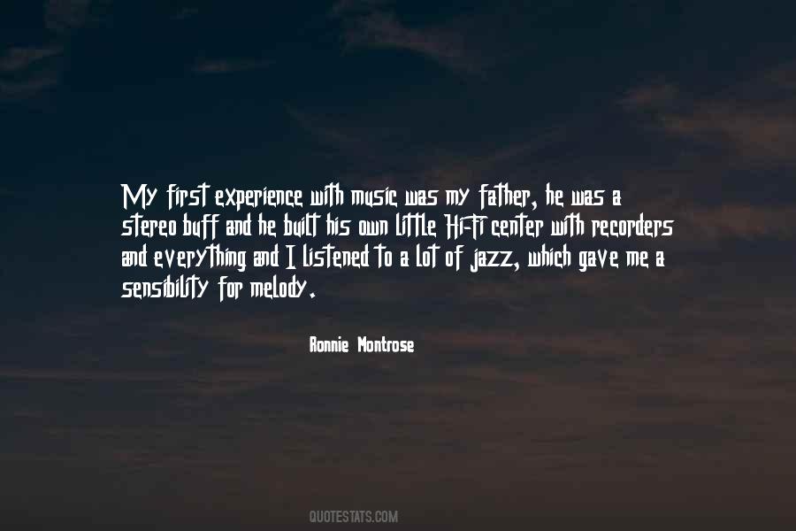 Ronnie Montrose Quotes #903599