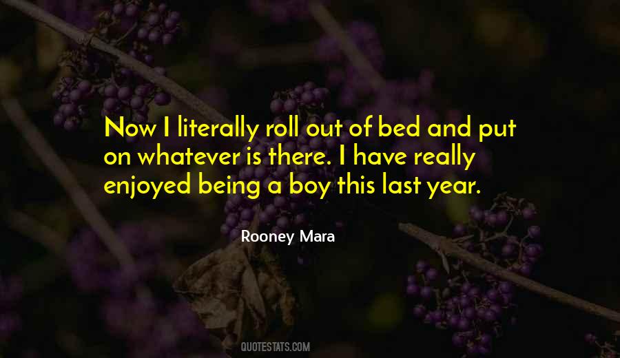 Rooney Mara Quotes #1468776