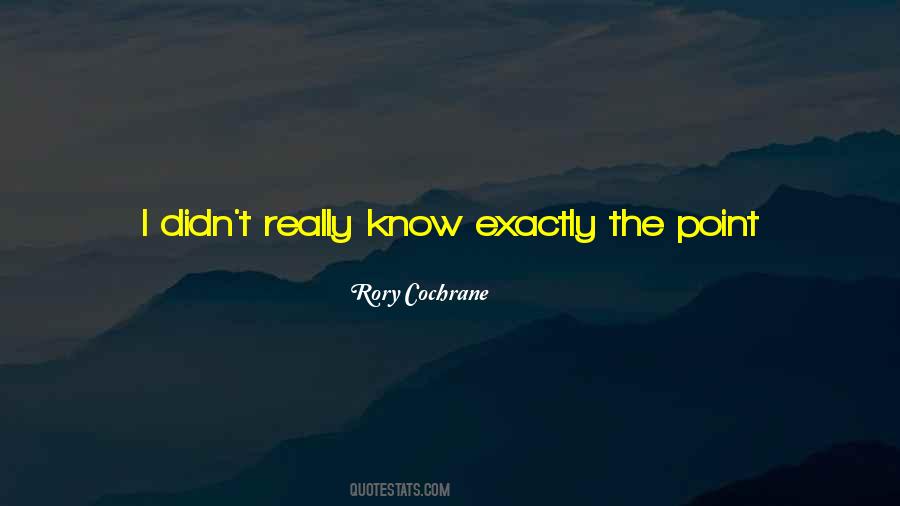 Rory Cochrane Quotes #740715