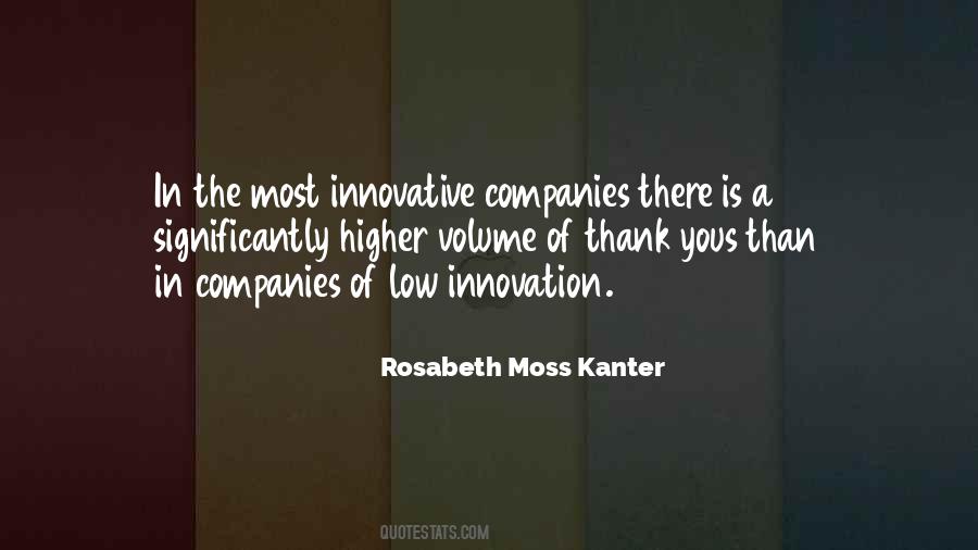 Rosabeth Moss Kanter Quotes #1014515