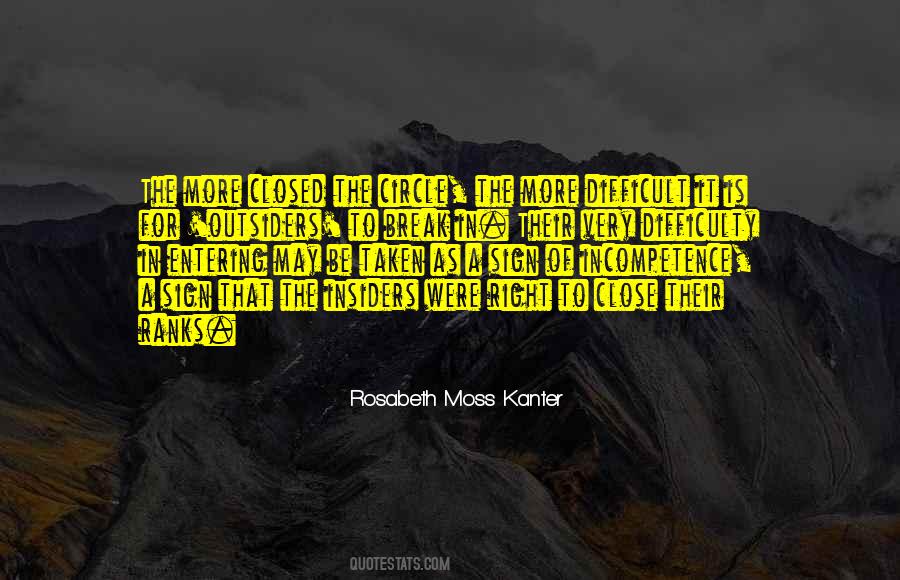 Rosabeth Moss Kanter Quotes #1047648