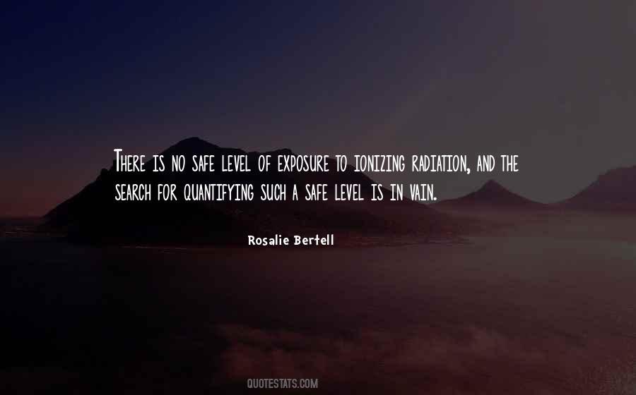Rosalie Bertell Quotes #307715