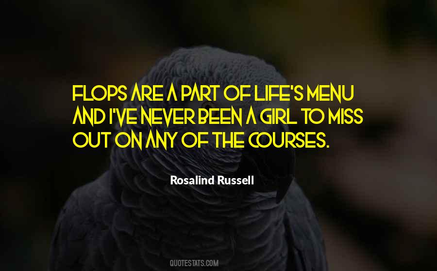 Rosalind Russell Quotes #286649