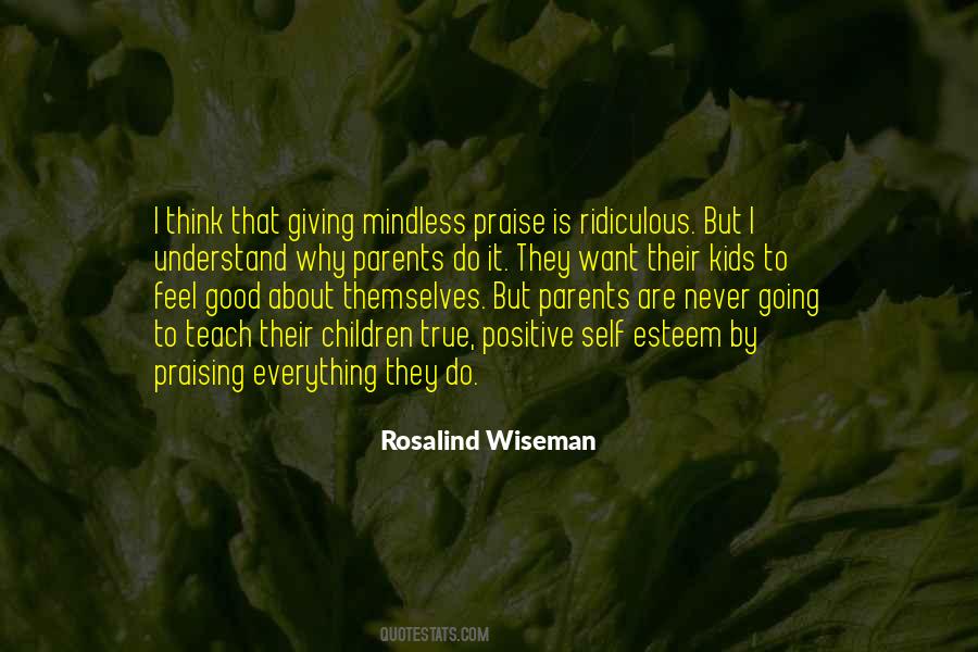 Rosalind Wiseman Quotes #1161564