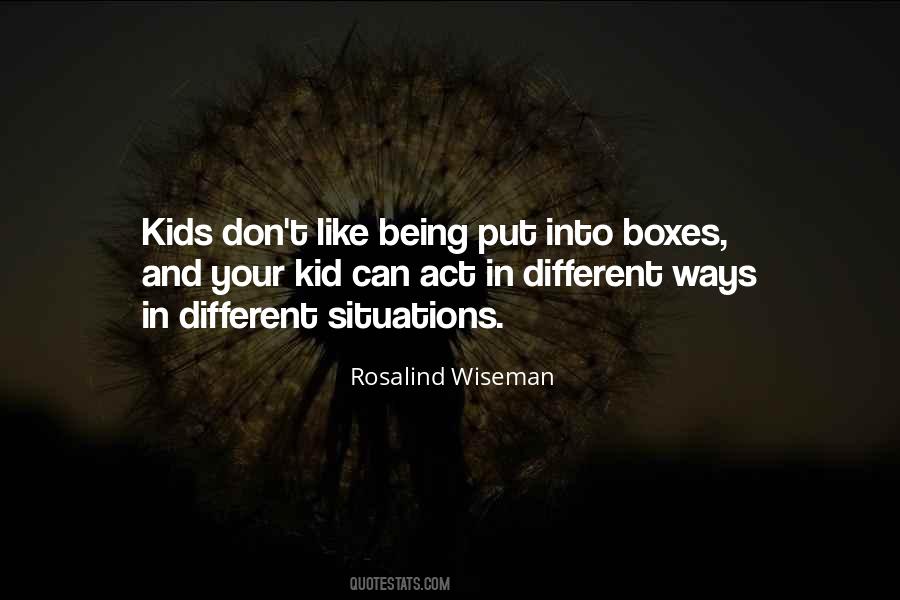 Rosalind Wiseman Quotes #740465