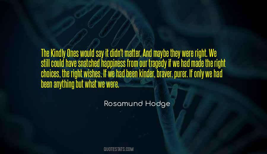 Rosamund Hodge Quotes #1254185