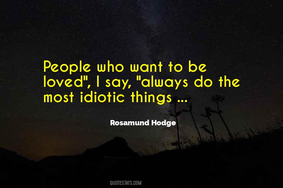 Rosamund Hodge Quotes #884385