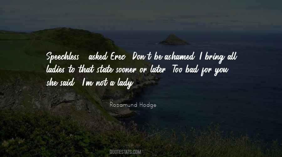 Rosamund Hodge Quotes #935508