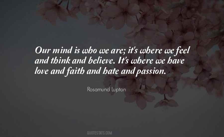 Rosamund Lupton Quotes #1535597