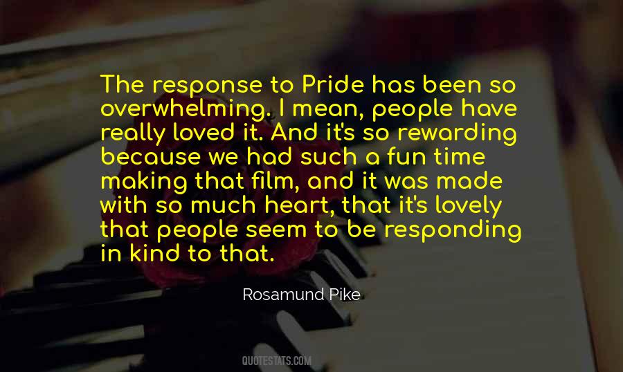 Rosamund Pike Quotes #312099