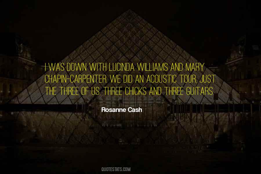 Rosanne Cash Quotes #719579