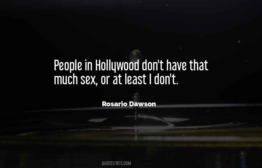 Rosario Dawson Quotes #1152208