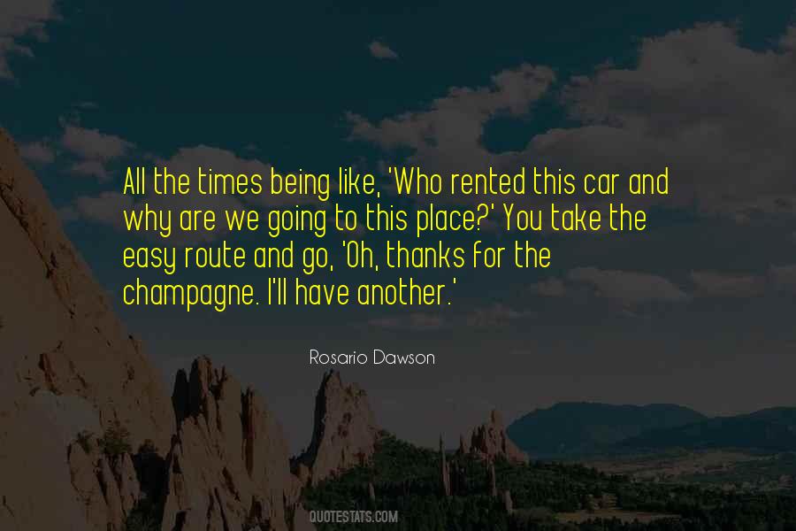 Rosario Dawson Quotes #1380943