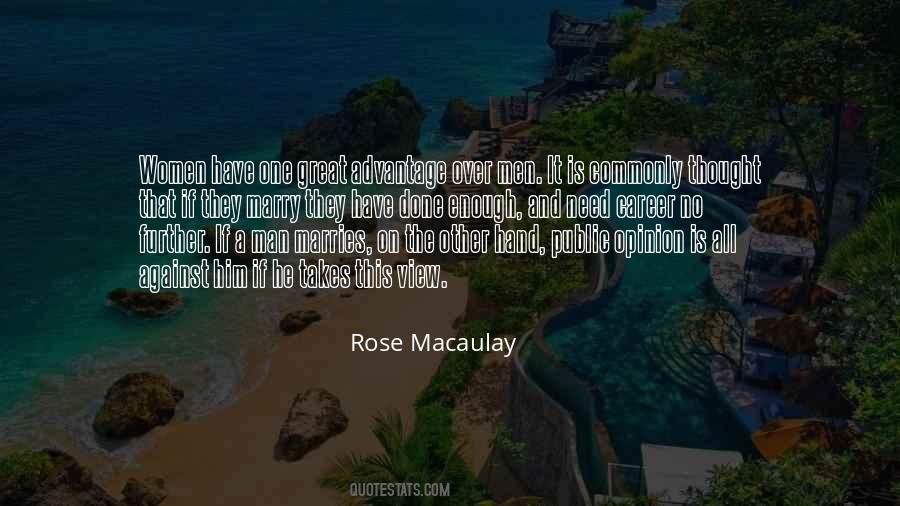 Rose Macaulay Quotes #1502683