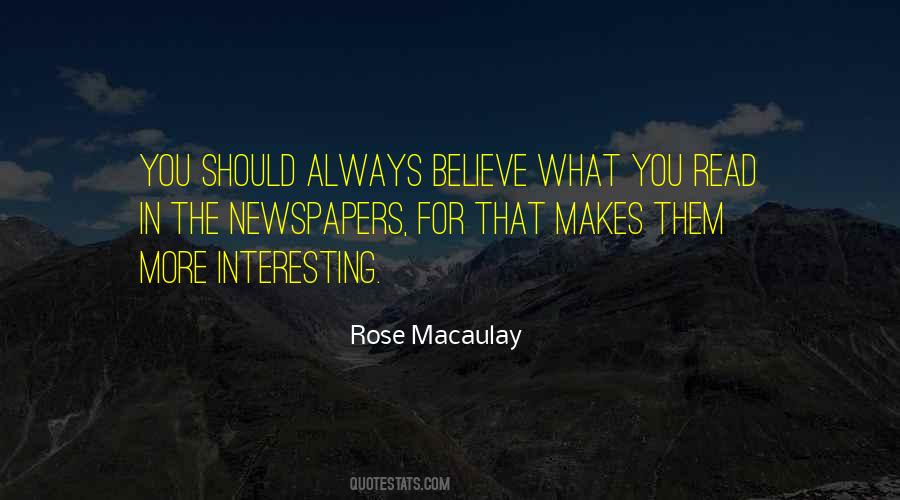 Rose Macaulay Quotes #552566