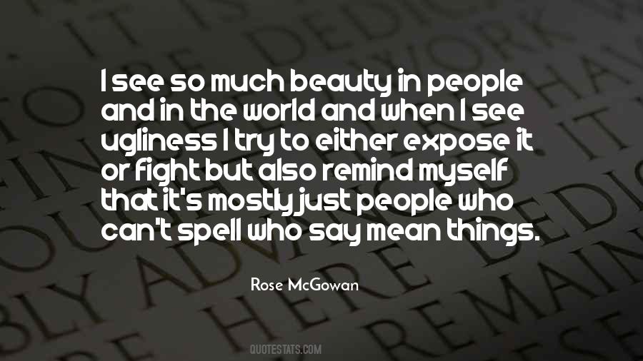 Rose Mcgowan Quotes #178441