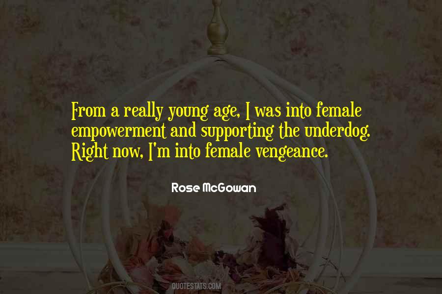 Rose Mcgowan Quotes #348254