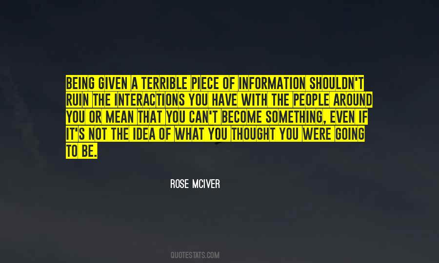 Rose Mciver Quotes #1220867