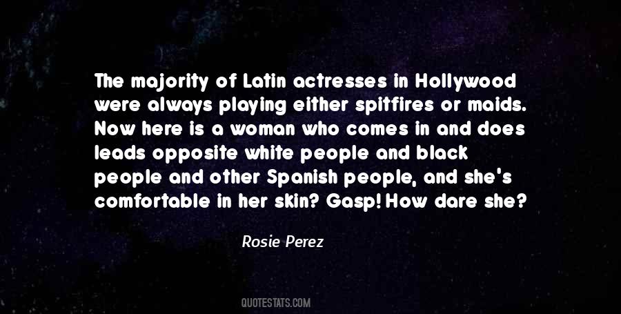 Rosie Perez Quotes #1485253
